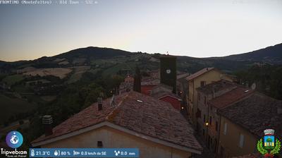 immagine della webcam nei dintorni di Macerata Feltria: webcam Frontino