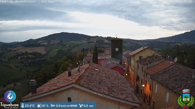 immagine della webcam nei dintorni di Carpegna: webcam Frontino