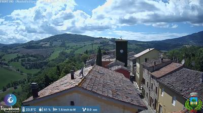 immagine della webcam nei dintorni di Mercato: webcam Frontino