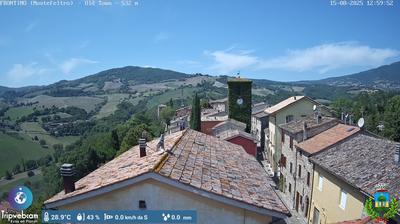 immagine della webcam nei dintorni di Macerata Feltria: webcam Frontino
