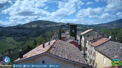 immagine della webcam nei dintorni di Mercato: webcam Frontino
