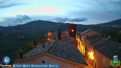 immagine della webcam nei dintorni di Mercato: webcam Frontino