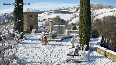 immagine della webcam nei dintorni di Montecalvo in Foglia: webcam Frontino