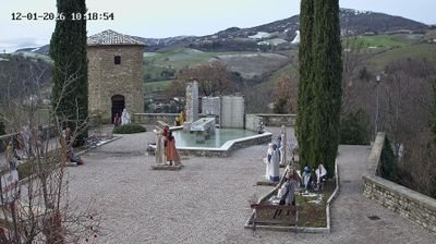 immagine della webcam nei dintorni di Montecalvo in Foglia: webcam Frontino