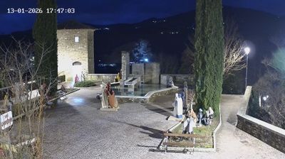 immagine della webcam nei dintorni di Montecalvo in Foglia: webcam Frontino