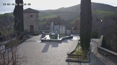 immagine della webcam nei dintorni di Montecalvo in Foglia: webcam Frontino