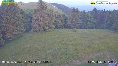 Preview delle webcam di Carpegna