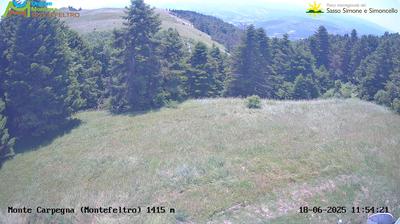 immagine della webcam nei dintorni di Monte Nerone: webcam Carpegna