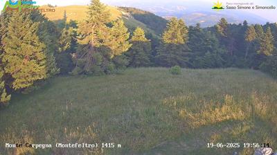 immagine della webcam nei dintorni di Pennabilli: webcam Carpegna