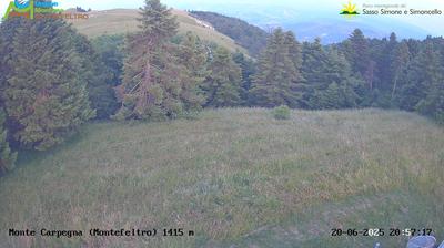 immagine della webcam nei dintorni di Novafeltria: webcam Carpegna