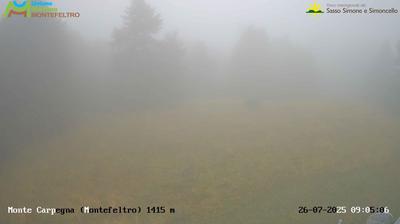 immagine della webcam nei dintorni di Mercato: webcam Carpegna