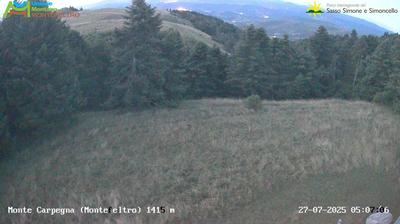 immagine della webcam nei dintorni di Mercato: webcam Carpegna