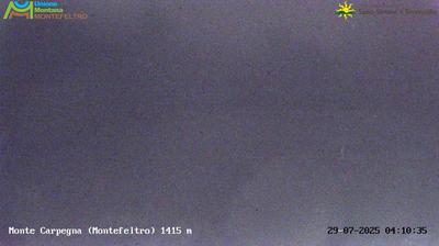 immagine della webcam nei dintorni di Mercato: webcam Carpegna