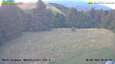 immagine della webcam nei dintorni di San Giustino: webcam Carpegna