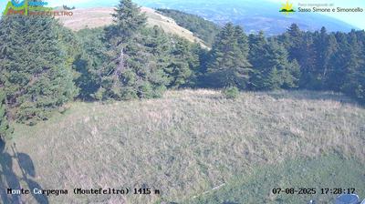 immagine della webcam nei dintorni di Monte Grimano Terme: webcam Carpegna