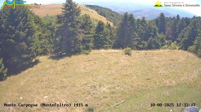 immagine della webcam nei dintorni di Verghereto: webcam Carpegna
