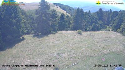 immagine della webcam nei dintorni di Sansepolcro: webcam Carpegna