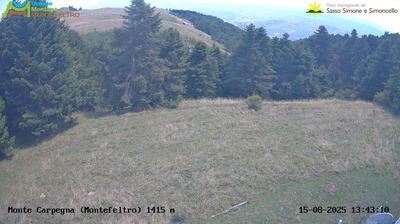 immagine della webcam nei dintorni di Macerata Feltria: webcam Carpegna