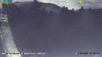 immagine della webcam nei dintorni di Montecalvo in Foglia: webcam Carpegna