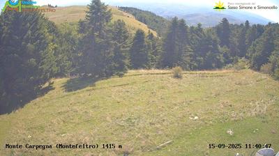 immagine della webcam nei dintorni di Sant'Agata Feltria: webcam Carpegna