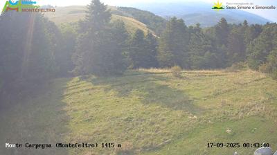 immagine della webcam nei dintorni di Monte Nerone: webcam Carpegna