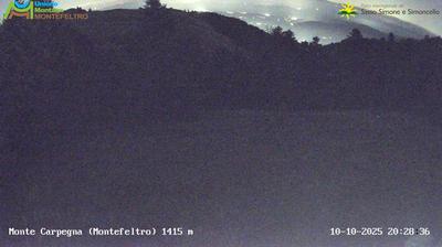 immagine della webcam nei dintorni di Macerata Feltria: webcam Carpegna