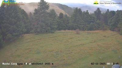 immagine della webcam nei dintorni di Sarsina: webcam Carpegna
