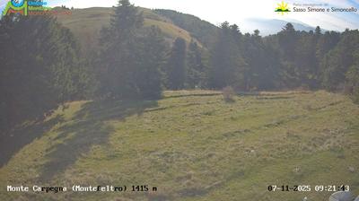 immagine della webcam nei dintorni di Novafeltria: webcam Carpegna