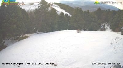 immagine della webcam nei dintorni di Sant'Agata Feltria: webcam Carpegna