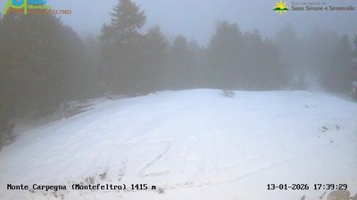 immagine della webcam nei dintorni di Montecalvo in Foglia: webcam Carpegna
