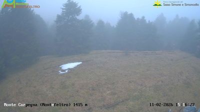 immagine della webcam nei dintorni di Perticara di Novafeltria: webcam Carpegna