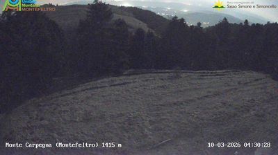 immagine della webcam nei dintorni di Bagno di Romagna: webcam Carpegna