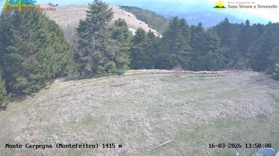immagine della webcam nei dintorni di Sant'Agata Feltria: webcam Carpegna