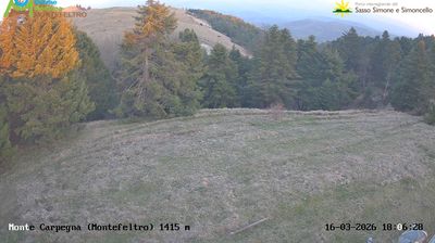 immagine della webcam nei dintorni di Sansepolcro: webcam Carpegna