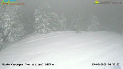 immagine della webcam nei dintorni di Macerata Feltria: webcam Carpegna