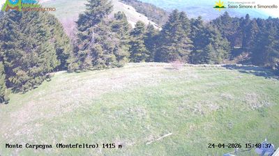 immagine della webcam nei dintorni di Bagno di Romagna: webcam Carpegna