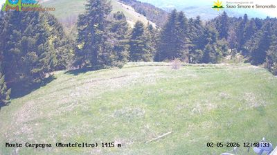 immagine della webcam nei dintorni di Sarsina: webcam Carpegna