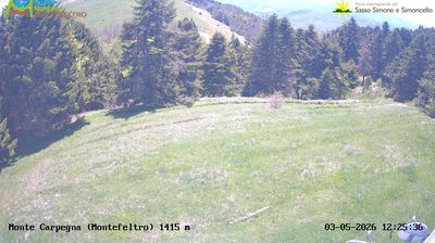 immagine della webcam nei dintorni di Macerata Feltria: webcam Carpegna