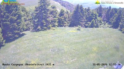 immagine della webcam nei dintorni di San Giustino: webcam Carpegna