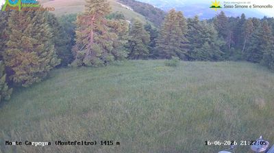 immagine della webcam nei dintorni di Sarsina: webcam Carpegna