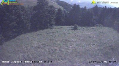 immagine della webcam nei dintorni di Monte Grimano Terme: webcam Carpegna