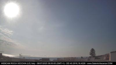 immagine della webcam nei dintorni di Lecce: webcam Roca Vecchia