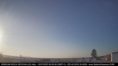 immagine della webcam nei dintorni di Melendugno: webcam Roca Vecchia