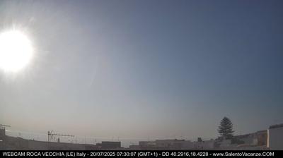 immagine della webcam nei dintorni di Sannicola: webcam Roca Vecchia