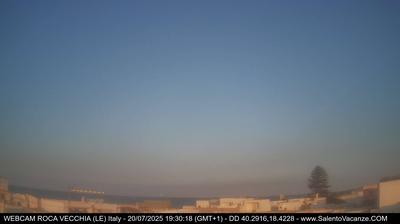 immagine della webcam nei dintorni di Melendugno: webcam Roca Vecchia