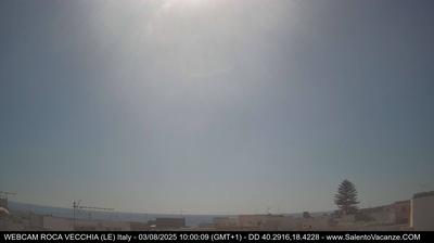 immagine della webcam nei dintorni di Lecce: webcam Roca Vecchia