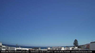 immagine della webcam nei dintorni di Lecce: webcam Roca Vecchia