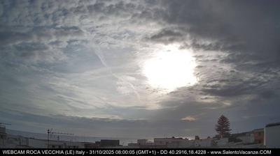 immagine della webcam nei dintorni di Alimini: webcam Roca Vecchia