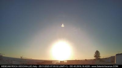 immagine della webcam nei dintorni di Melendugno: webcam Roca Vecchia