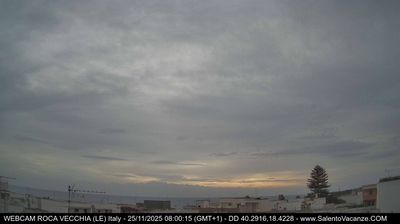 immagine della webcam nei dintorni di Santa Cesarea Terme: webcam Roca Vecchia